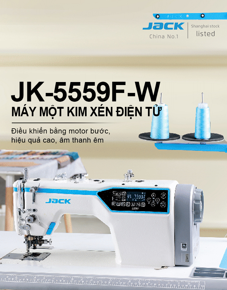 MÁY MAY 1 KIM XÉN ĐIỆN TỬ JK- 5559F-W