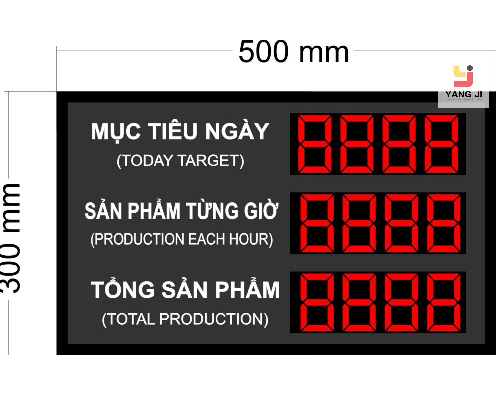 BẢNG ĐẾM SẢN LƯỢNG CHUYỀN MAY HL-100